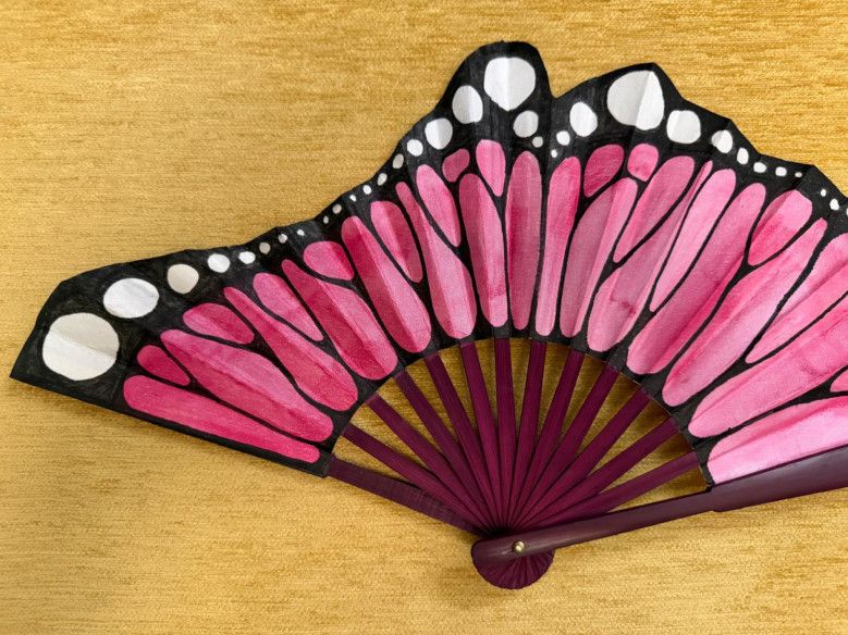 Abanico ala mariposa